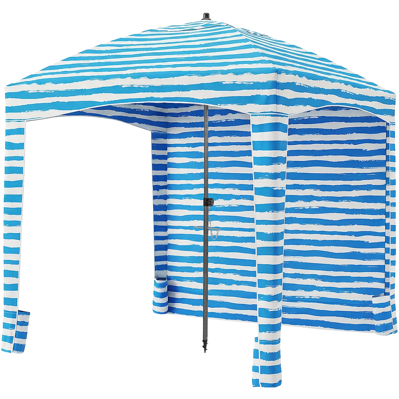 CampGlut Beach Cottage Strandschutz für Familien.