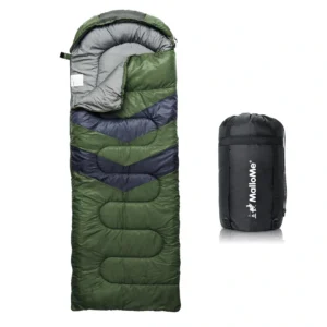 Sac de couchage à capuche créatif portable de style enveloppe pour l’extérieur