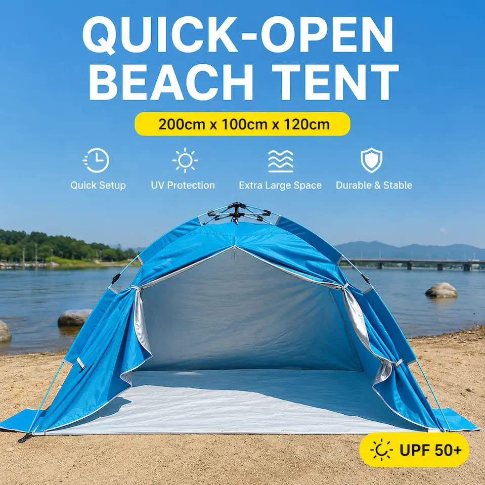 Strand-Sonnenschutz-Zelte, Outdoor-Zelte zum Angeln, Camping und Reisen, tragbare Angelzelte, Campingzelte