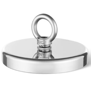 Magnet-Angel-Set, 1300 LBS/590 kg einseitige Zugkraft, starkes Magnet-Angel-Set, Seltenerd-Neodym-Magnet-Angel-Set, inklusive