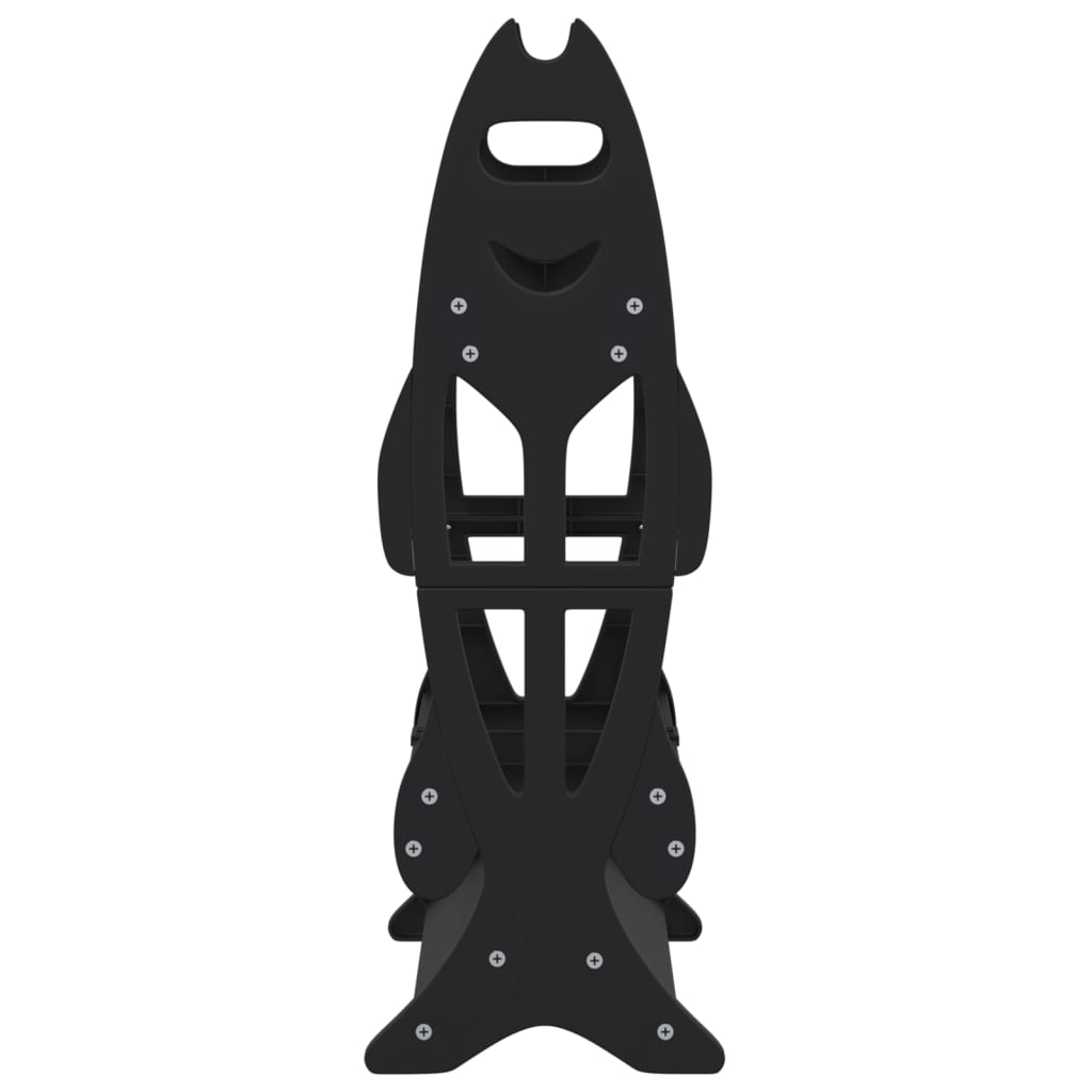 Rod Stand for 16 Fishing Rods, Black - Image 4