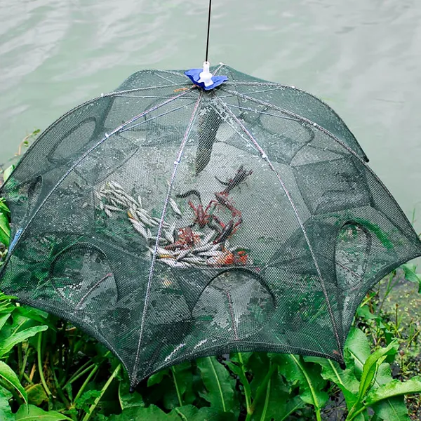Fischködernetz, Krebsnetz, Garnelennetz, Wurf- und Tauchkäfig – Bild 2