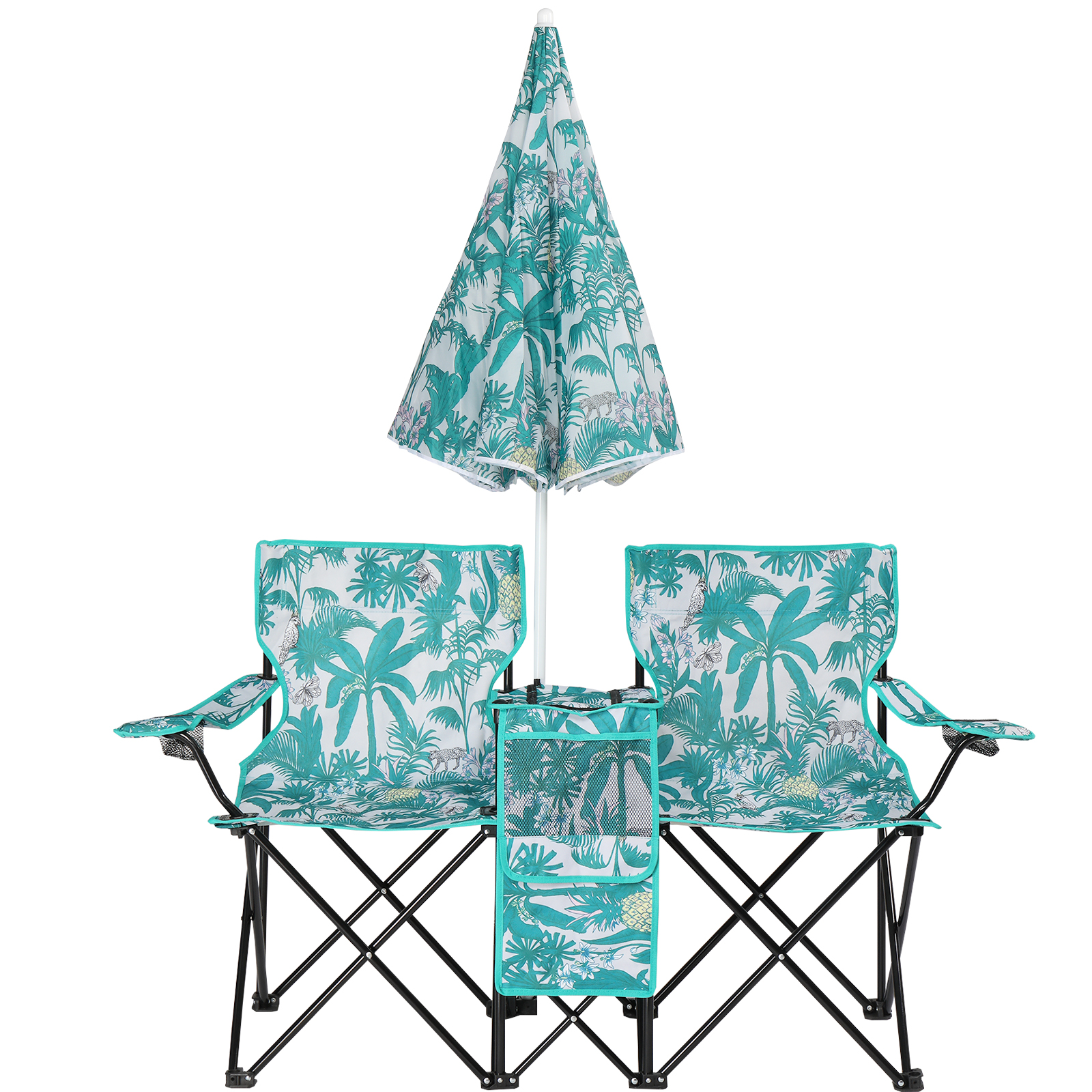 59x19.6x31in Pineapple Pattern Fishing Chair - Image 2