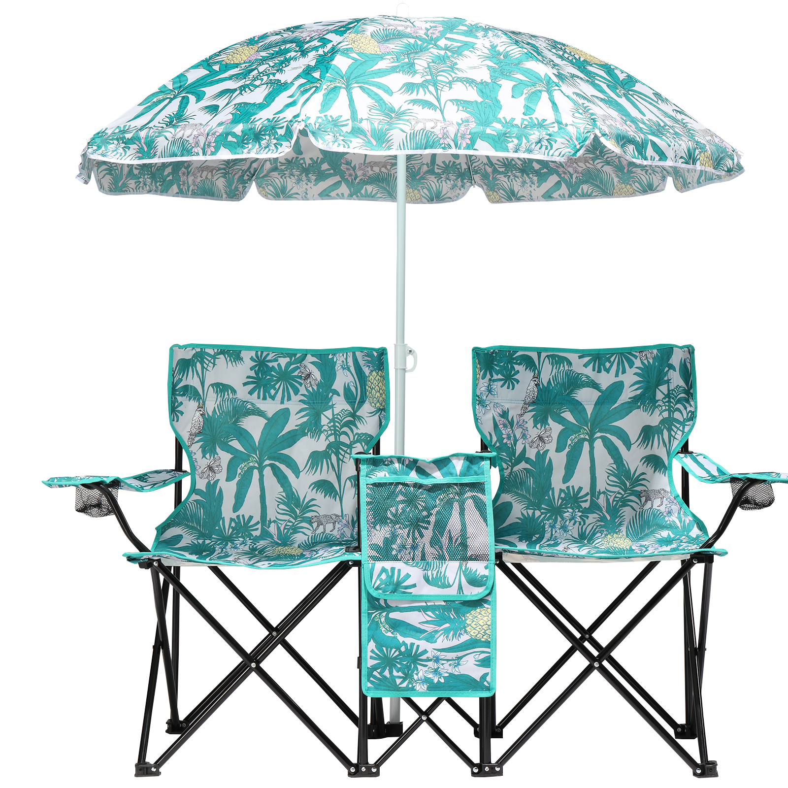 59x19.6x31in Pineapple Pattern Fishing Chair - Image 3