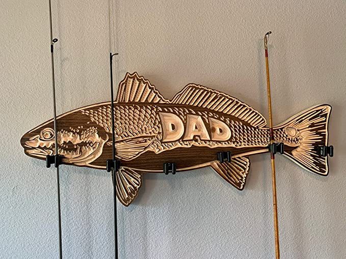 Soporte de Almacenamiento para Cañas de Pesca de Pared - Imagen 2